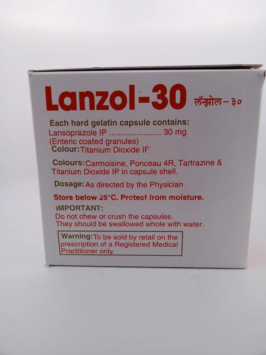 LANZOL 30 MG - 10 CAPSULE - Image 4