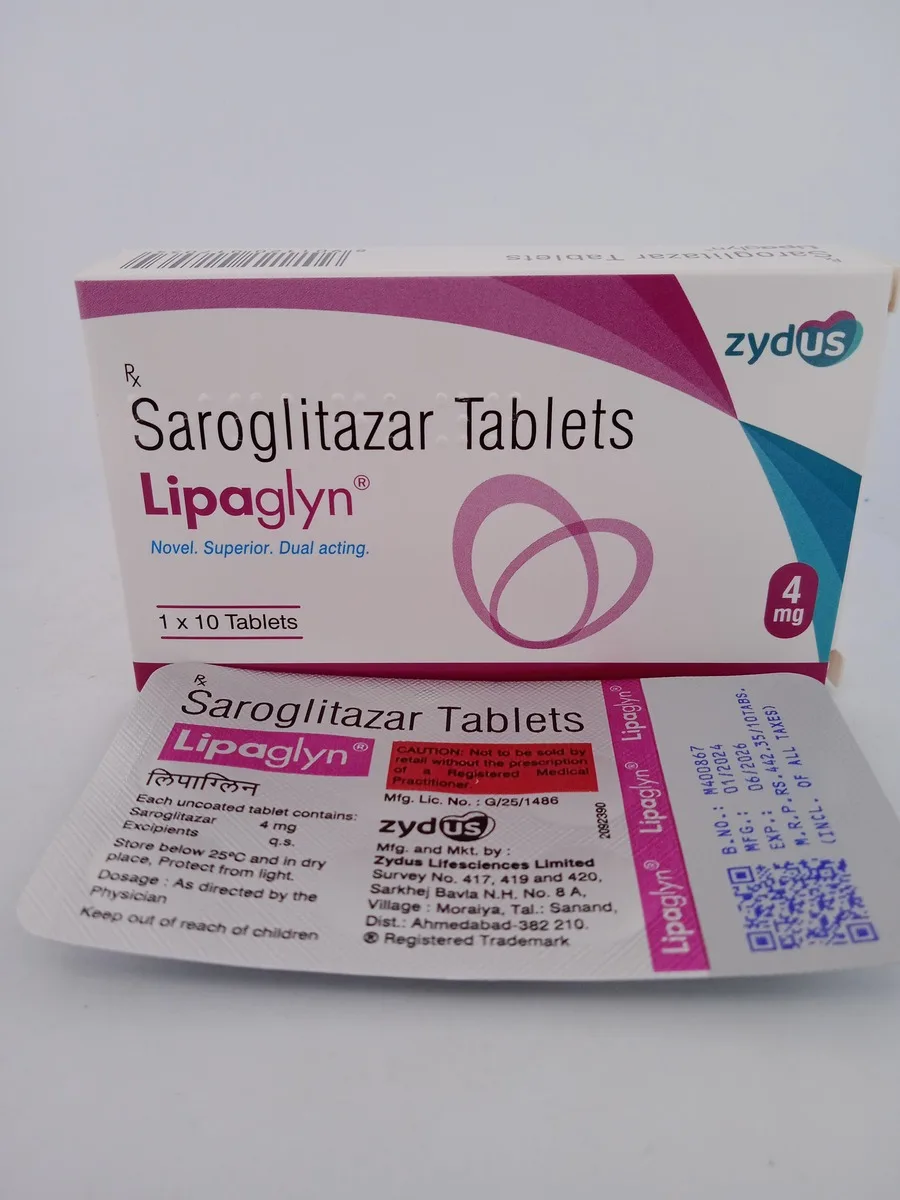 LIPAGLYN 4 MG - 10 TABLET - Image 3