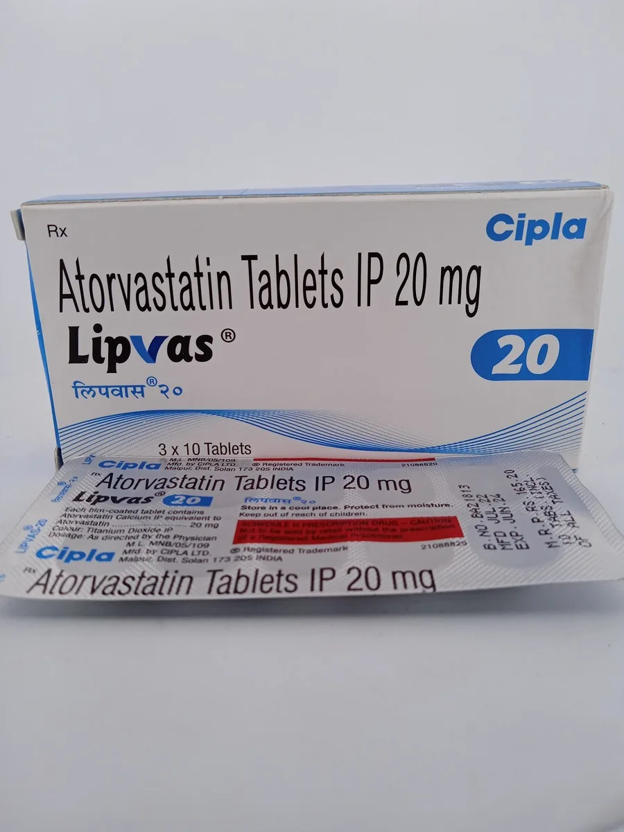 LIPVAS 20 MG - 10 TABLET - Image 2