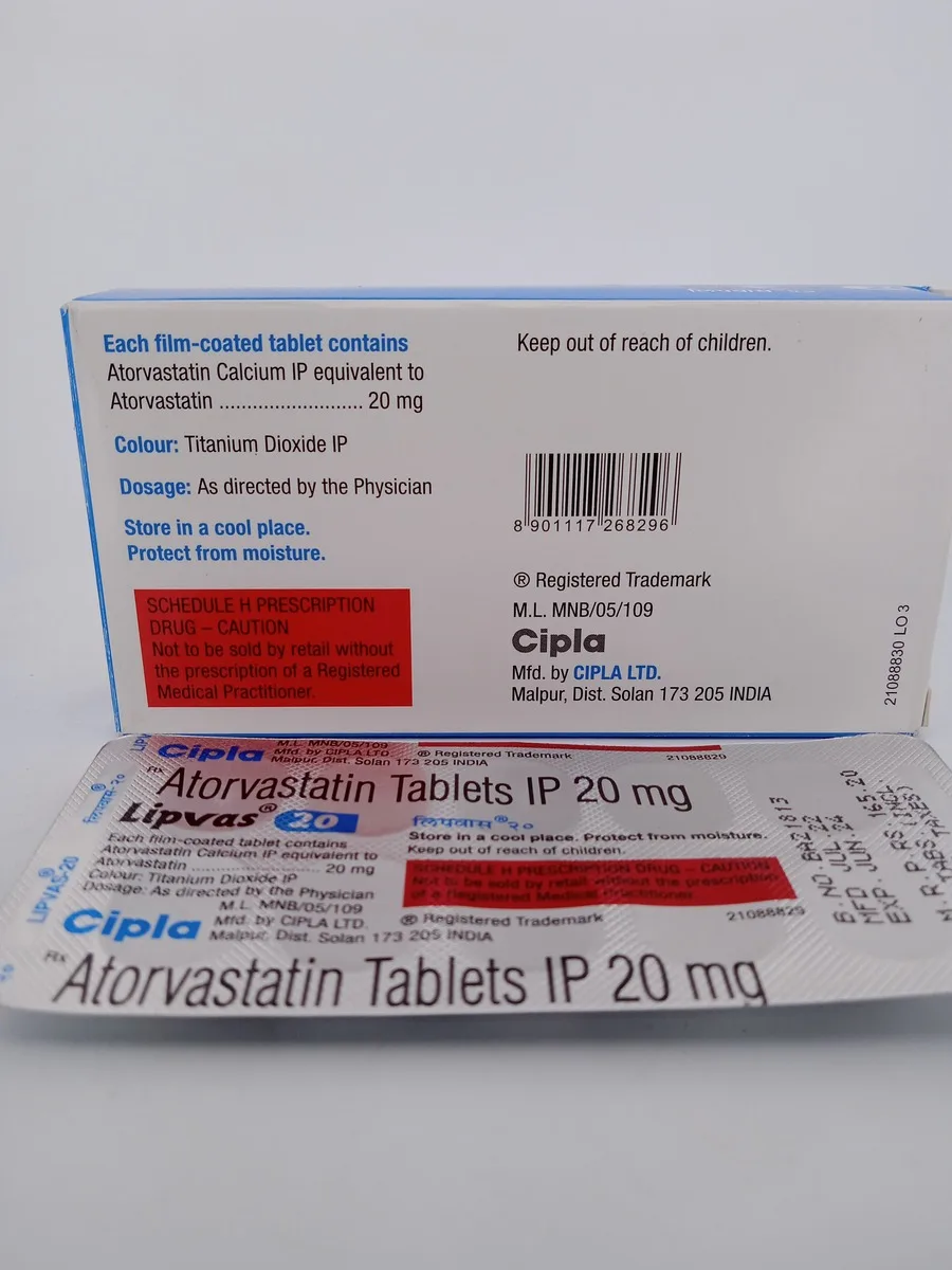 LIPVAS 20 MG - 10 TABLET - Image 4