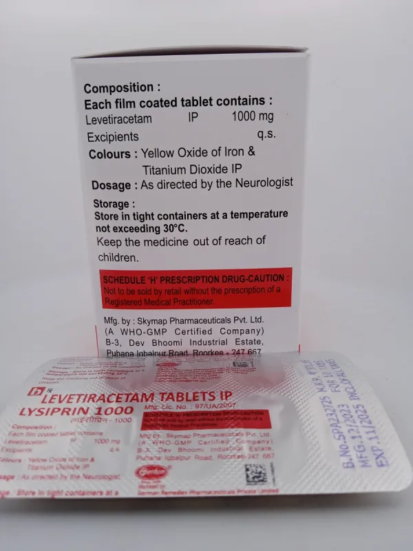 LYSIPRIN 1000 MG - 10 TABLETS - Image 4