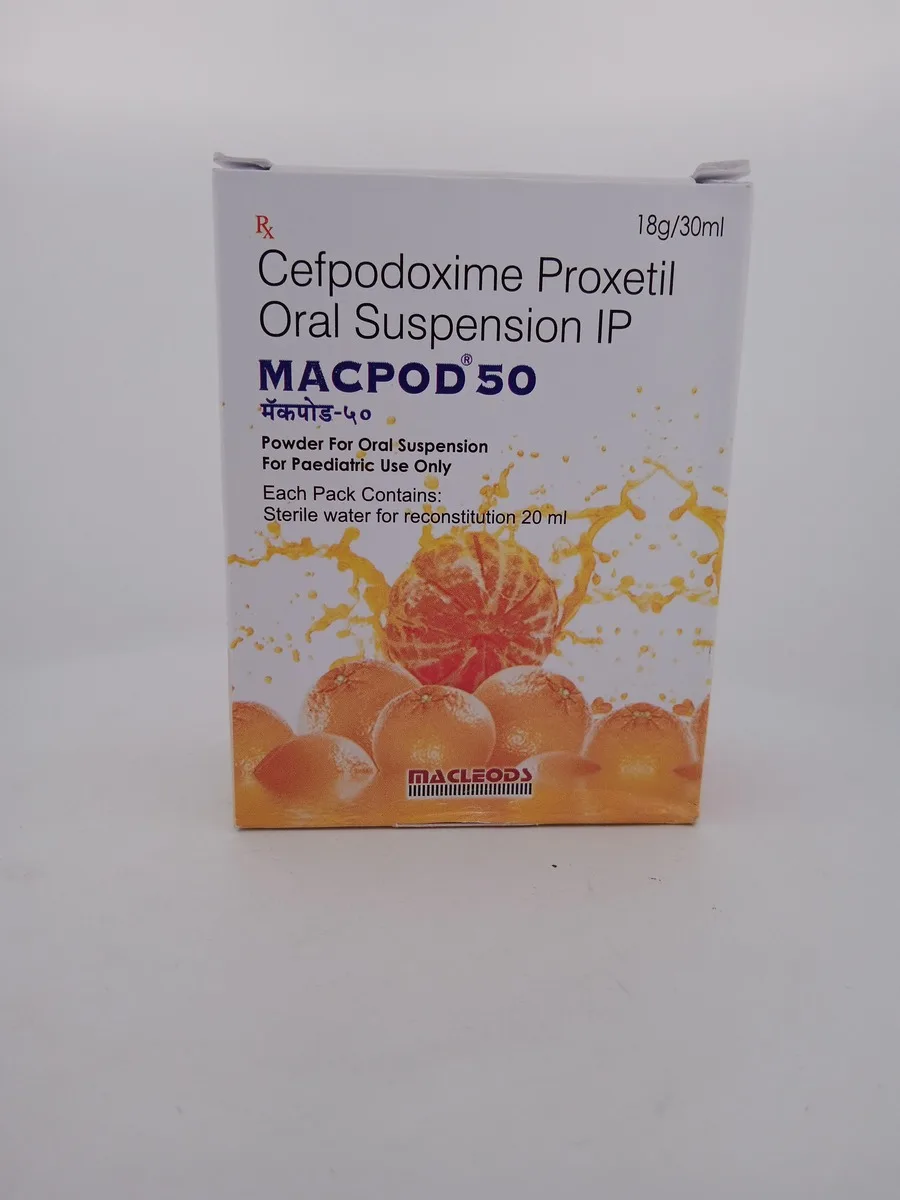 MACPOD 50 MG - 1 BOTTLE OF 18g/30ML
