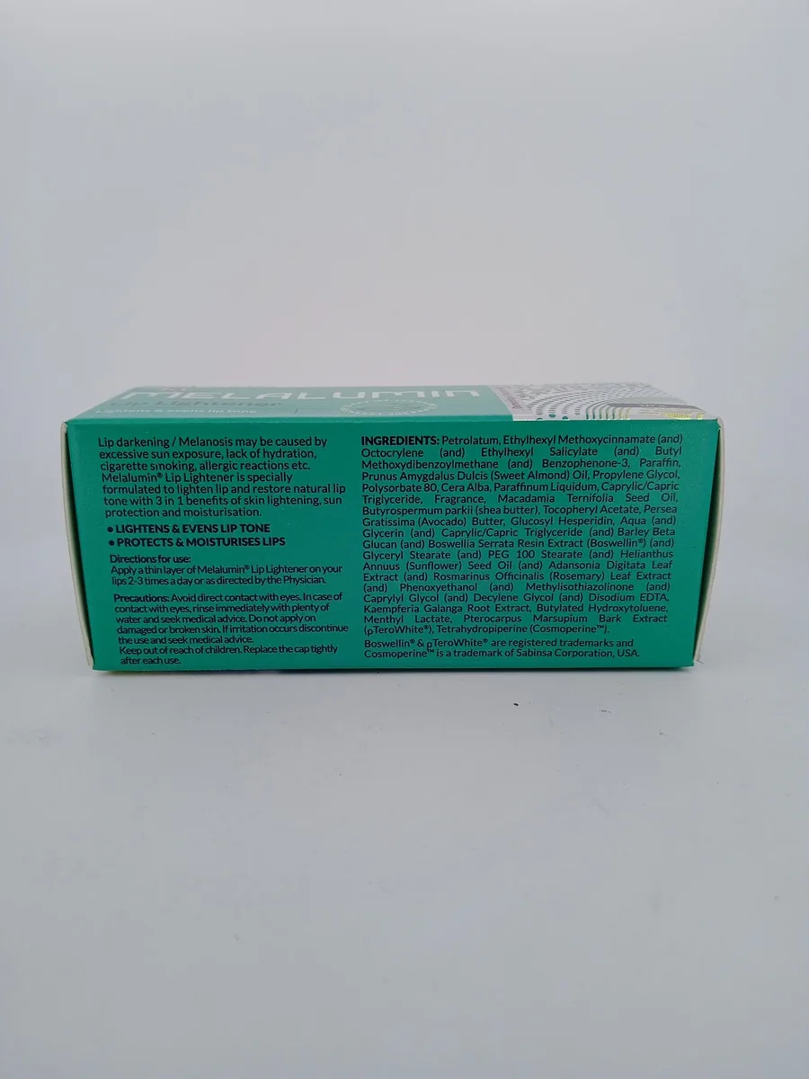 MELALUMIN LIP LIGHTENER - 1 TUBE OF 10g - Image 2
