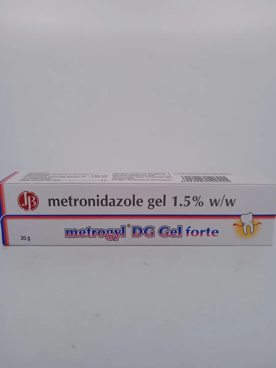 METROGYL DG GEL FORTE - 1 TUBE OF 20 GM