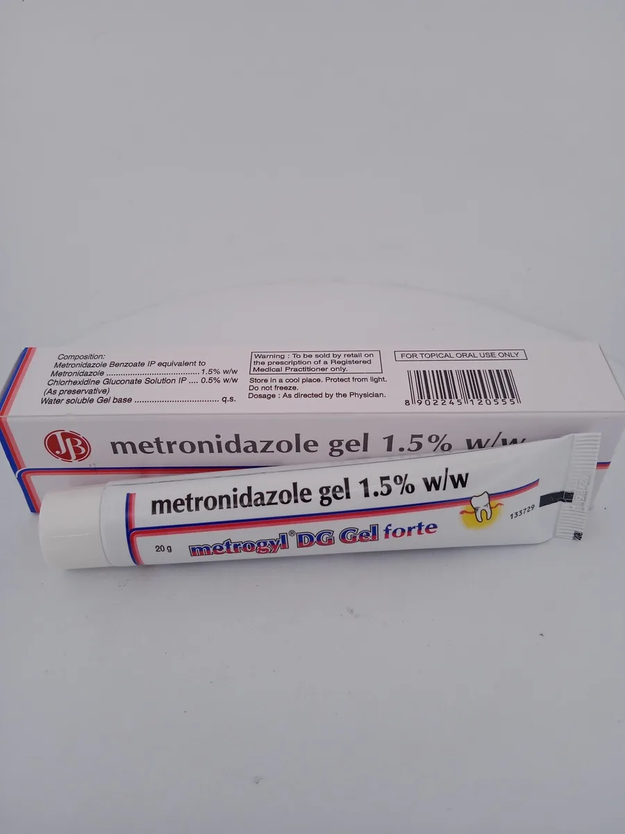 METROGYL DG GEL FORTE - 1 TUBE OF 20 GM - Image 3