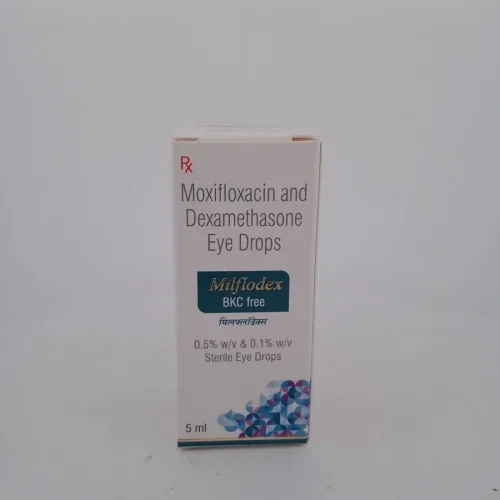 MILFLODEX BKC FREE - 1 BOTTLE OF 5ML