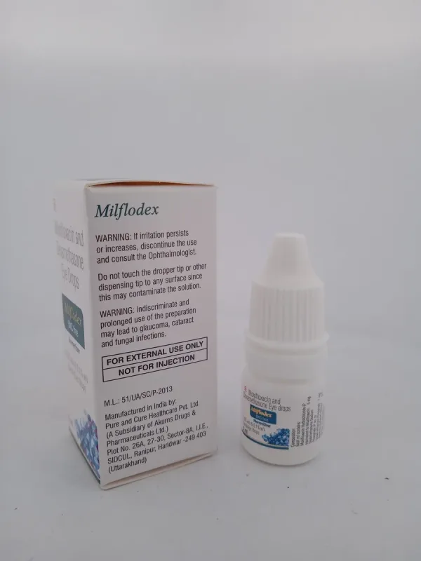 MILFLODEX BKC FREE - 1 BOTTLE OF 5ML - Image 3