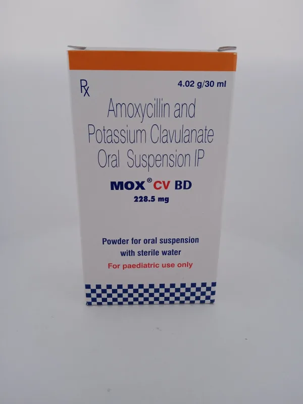 MOX CV BD 228.5 MG - 1 BOTTLE OF 4.02g/30ML