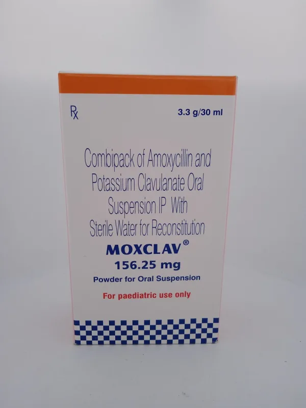 MOXCLAV 156.25 MG - 1 BOTTLE OF 3.3g/30ML