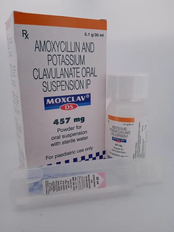 MOXCLAV DS 457 MG - 1 BOTTLE OF 5.1g/30ML - Image 2