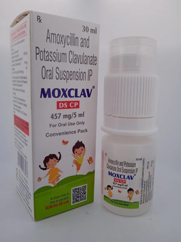 MOXCLAV DS CP 457MG/5ML - 1 BOTTLE OF 30ML - Image 2