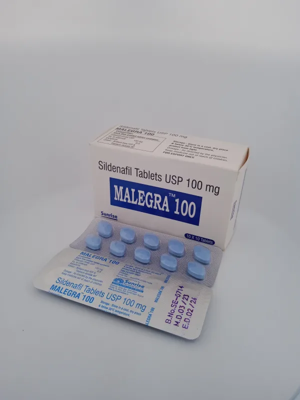 MALEGRA 100 MG - 10 TABLETS - Image 2