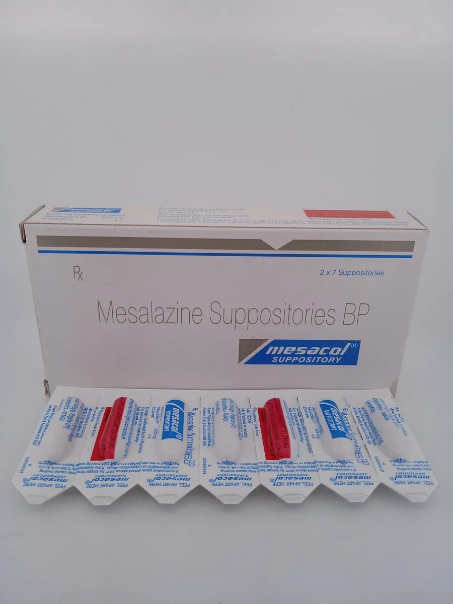 MESACOL 500 MG - 7 SUPPOSITORIES - Image 4