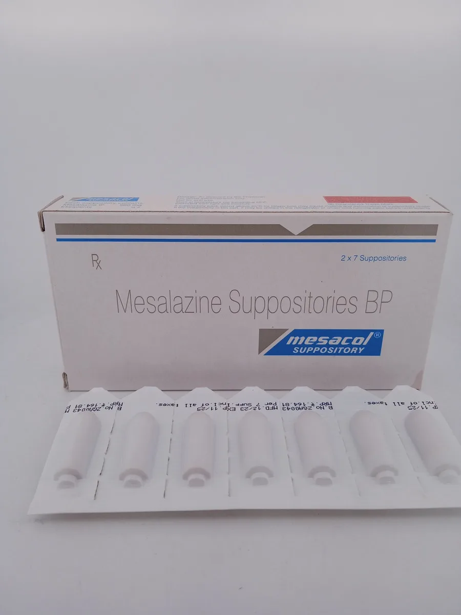 MESACOL 500 MG - 7 SUPPOSITORIES - Image 3