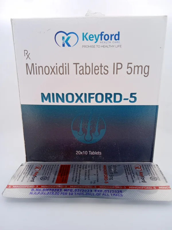 MINOXIFORD 5MG - 10 TABLETS - Image 3
