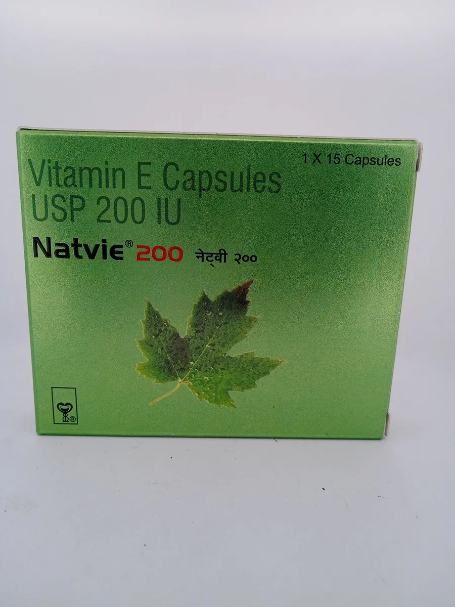NATVIE 200 MG - 15 CAPSULES