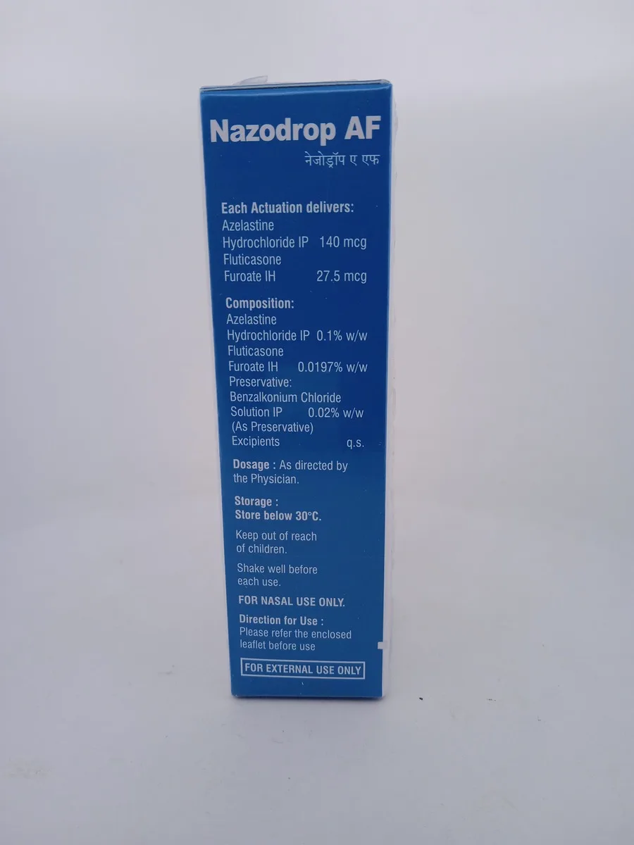 NAZODROP AF - 1 NASAL SPRAY OF 9.8g - Image 2