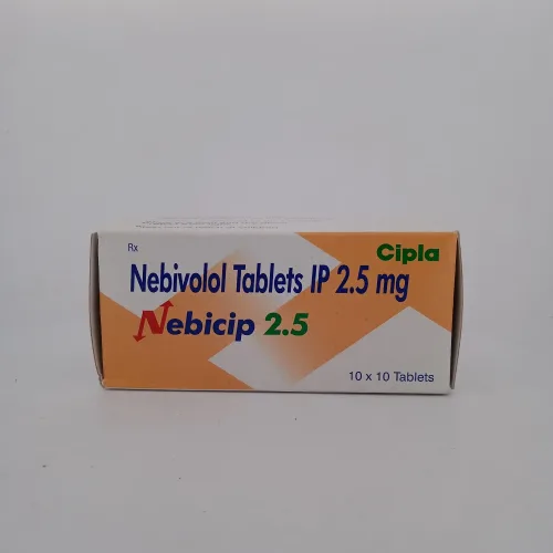 NEBICIP 2.5MG - 10 TABLETS