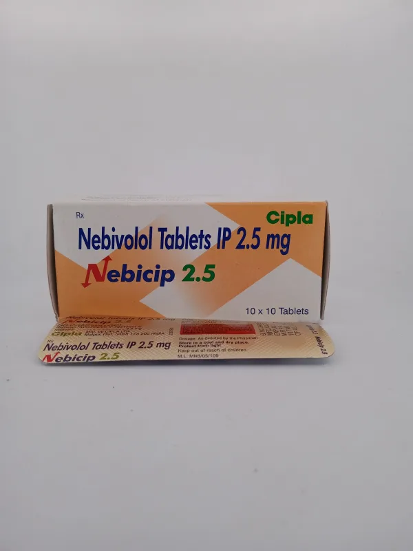 NEBICIP 2.5MG - 10 TABLETS - Image 3