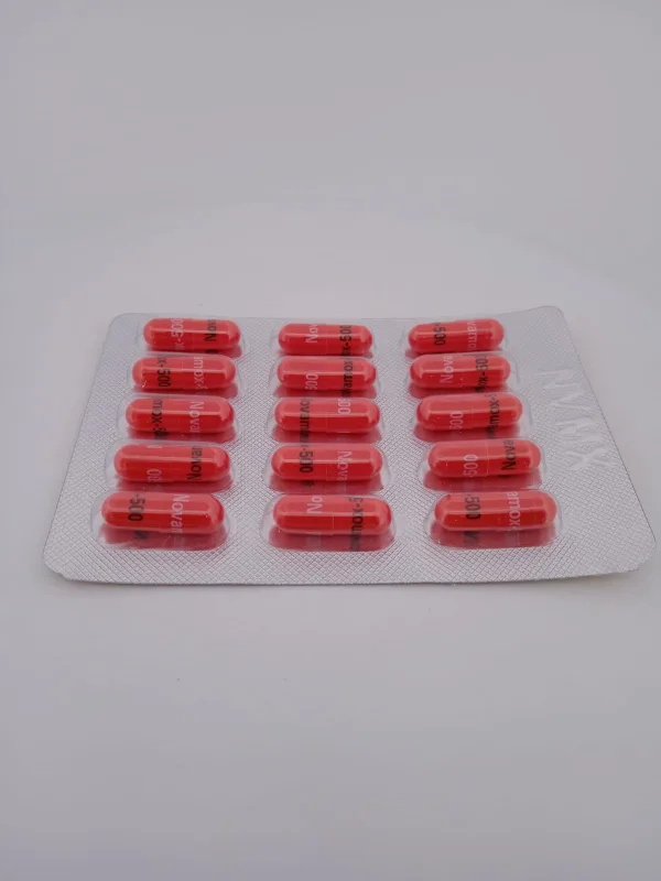 NOVAMOX 500 MG - 15 CAPSULES