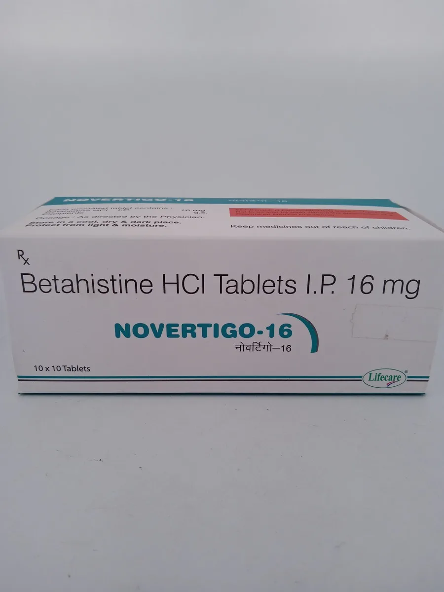 NOVERTIGO 16 MG - 10 TABLET