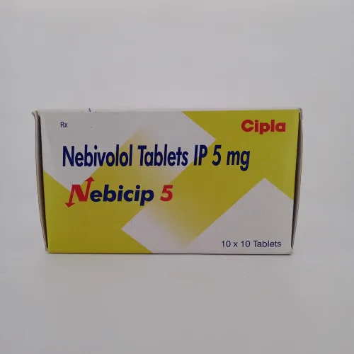 NEBICIP 5 MG - 10 TABLETS