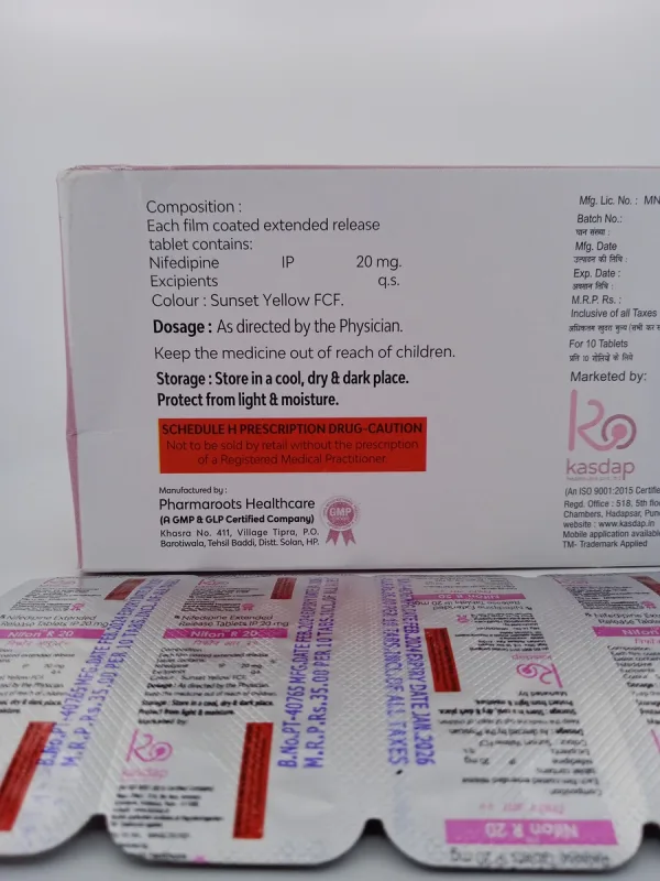 NIFON R 20 MG - 10 TABLETS - Image 4