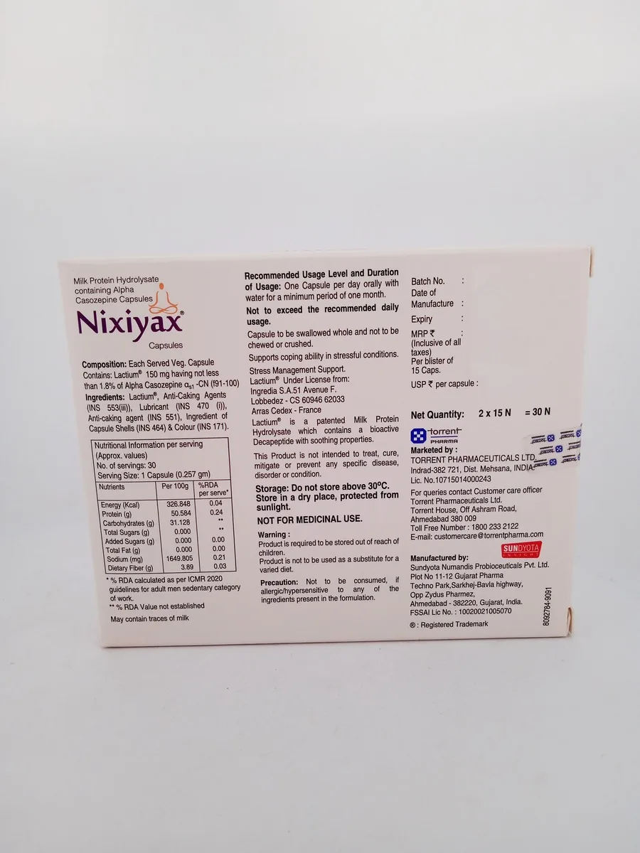NIXIYAX - 15 CAPULES - Image 2
