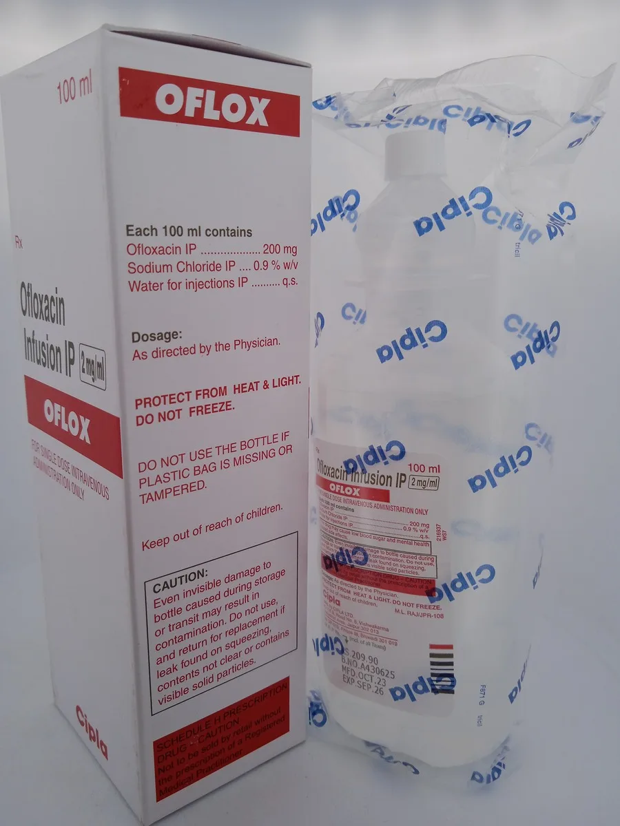 OFLOX 200 MG - 1 INFUSION OF 100ML - Image 3