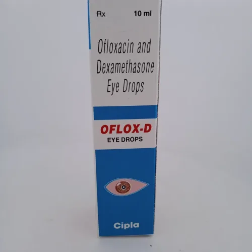 OFLOX-D EYE DROPS - 1 BOTTLE OF 10ML