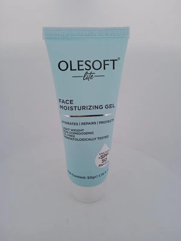 OLESOFT LITE FACE MOISTURIZING GEL - 1 TUBE OF 50g