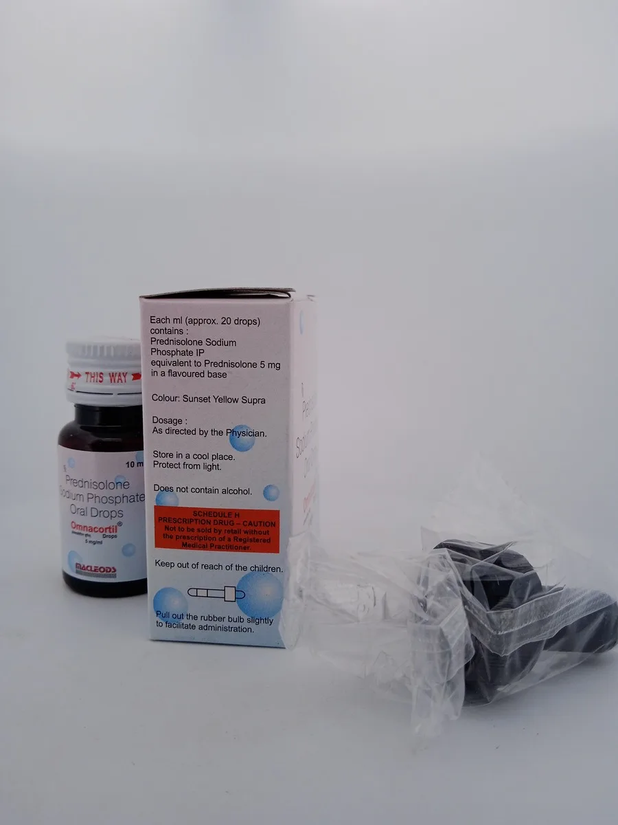 OMNACORTIL DROPS - 1 BOTTLE OF 10ML - Image 4