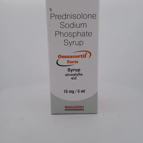 OMNACORTIL FORTE SYRUP 15MG/5ML - 1 BOTTLE OF 60ML