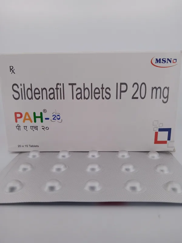 PAH 20 MG - 15 TABLETS - Image 2