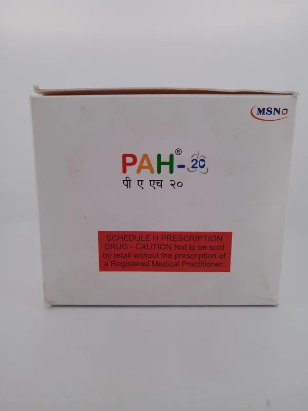 PAH 20 MG - 15 TABLETS - Image 4