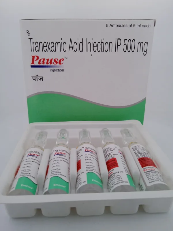 PAUSE INJECTION 500 MG - 1 AMPOULES OF 5ML EACH - Image 2