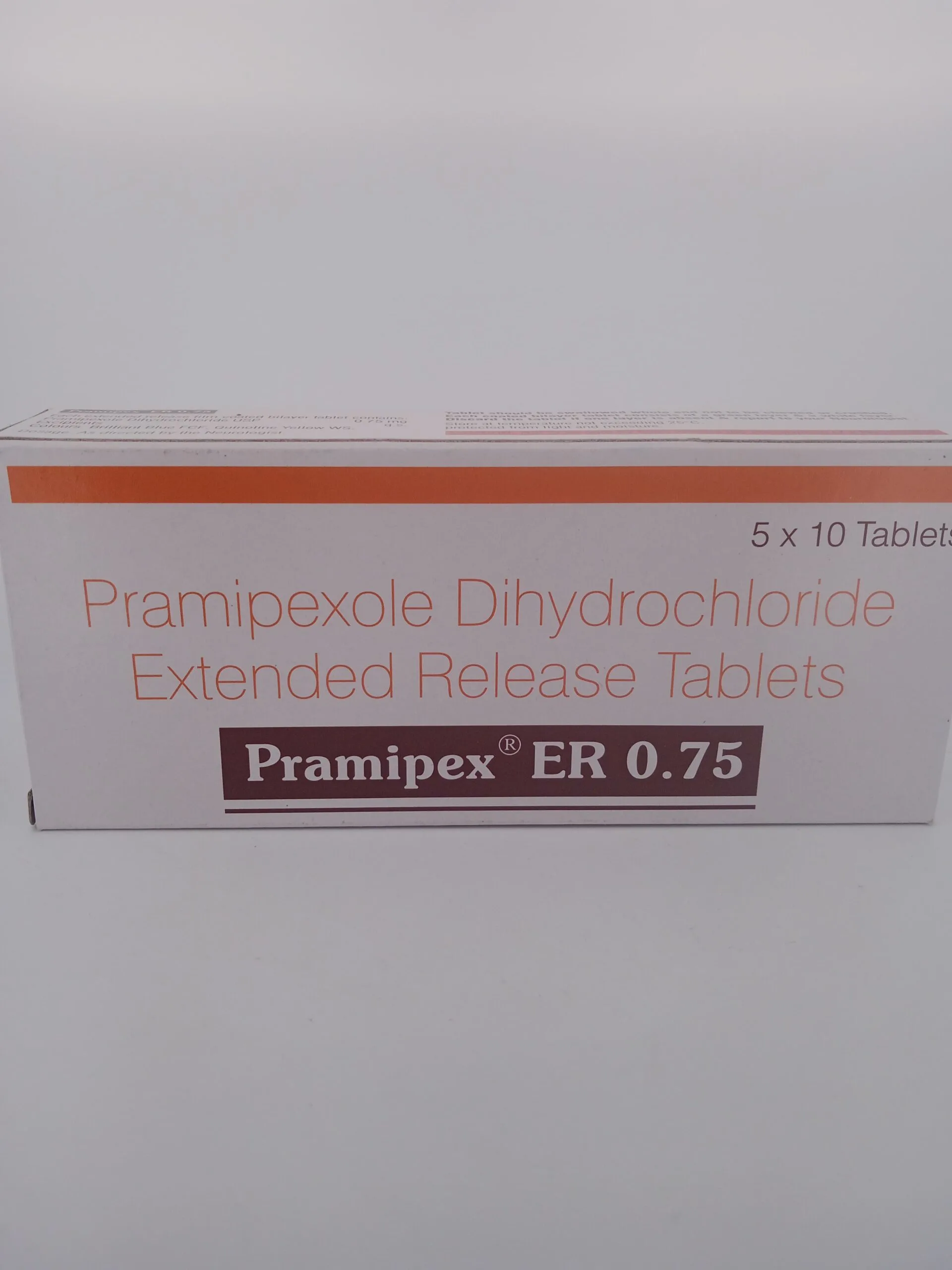 PRAMIPEX ER 0.75 MG – 10 TABLET