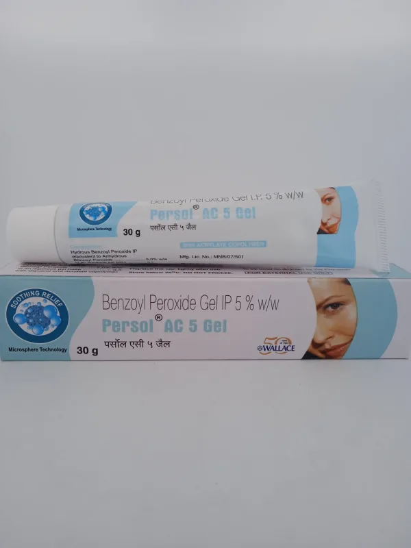 PERSOL AC GEL 5% - 1 TUBE OF 30GM - Image 2