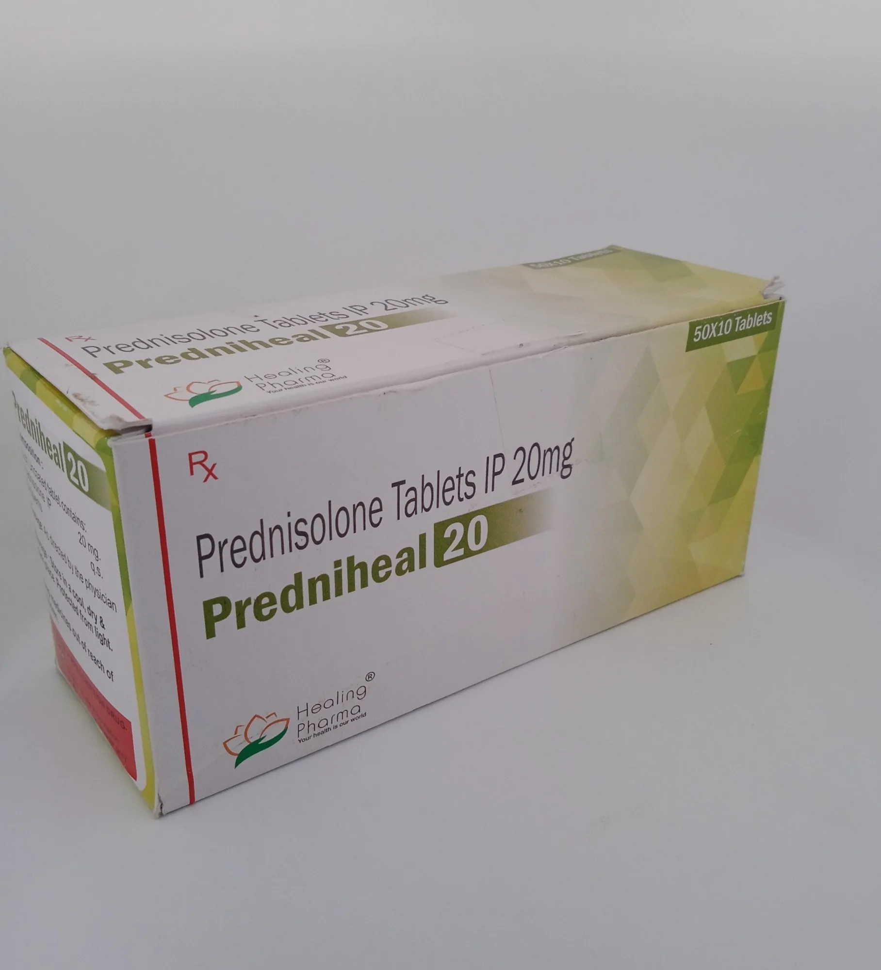 PREDNIHEAL 20 MG - 10 TABLETS
