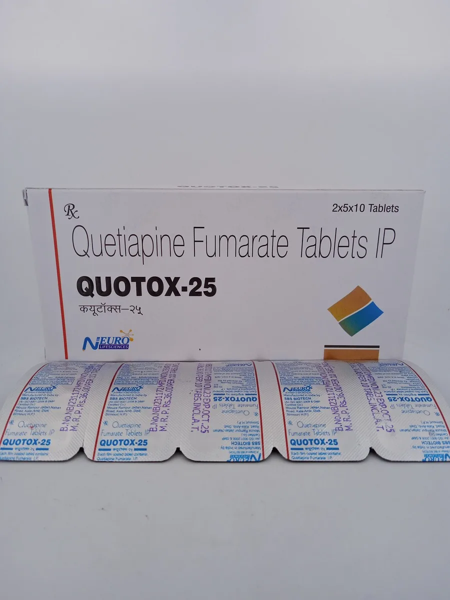QUOTOX 25 MG - 10 TABLETS - Image 3