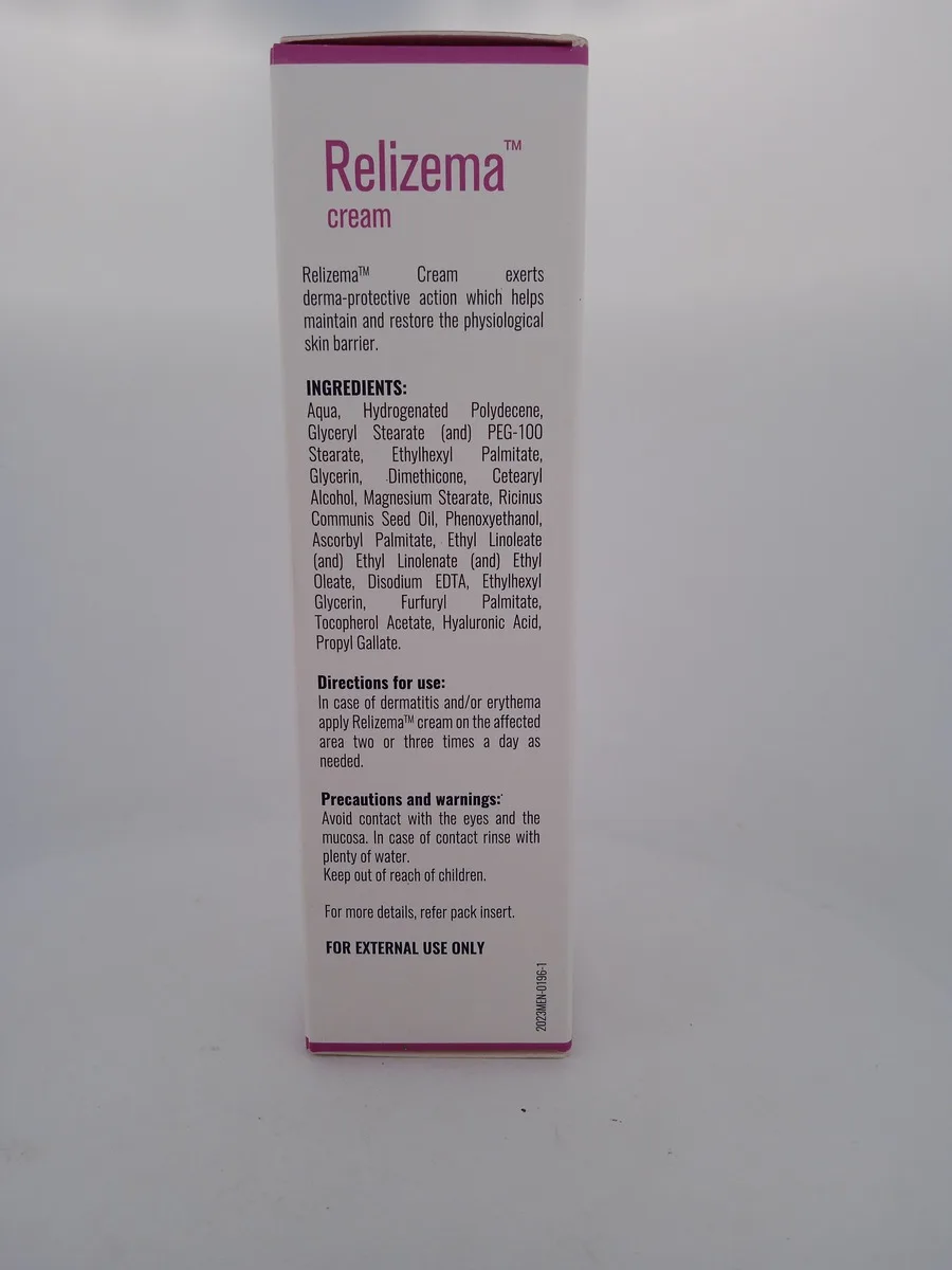 RELIZEMA CREAM - 1 TUBE OF 50ML - Image 2