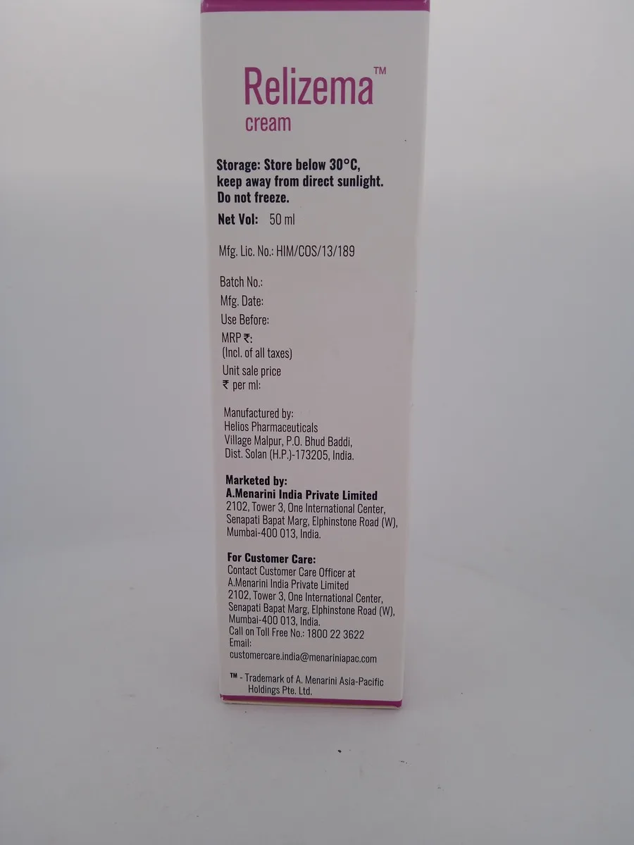 RELIZEMA CREAM - 1 TUBE OF 50ML - Image 3