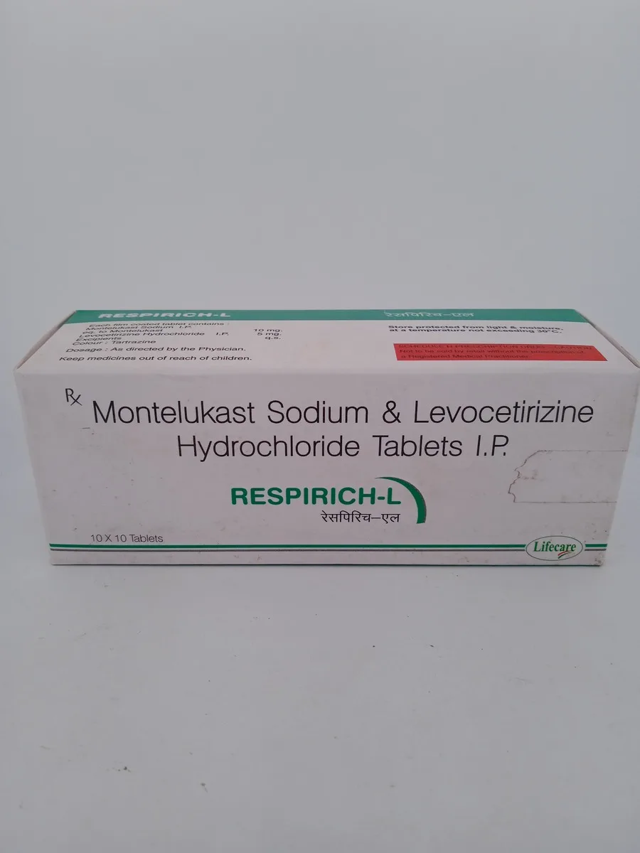 RESPIRICH-L - 10 TABLETS
