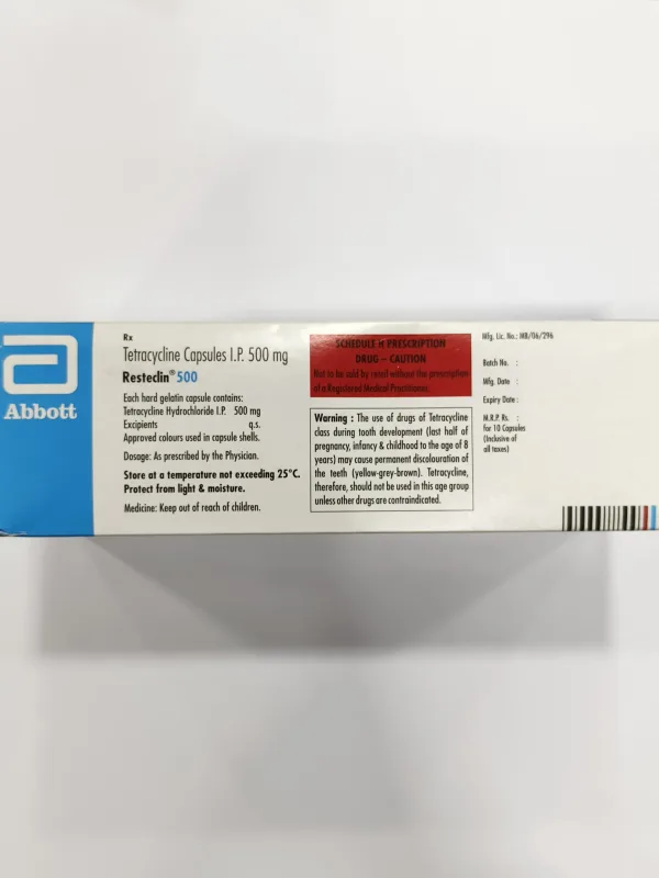 RESTECLIN 500 MG - 10 TABLETS - Image 4