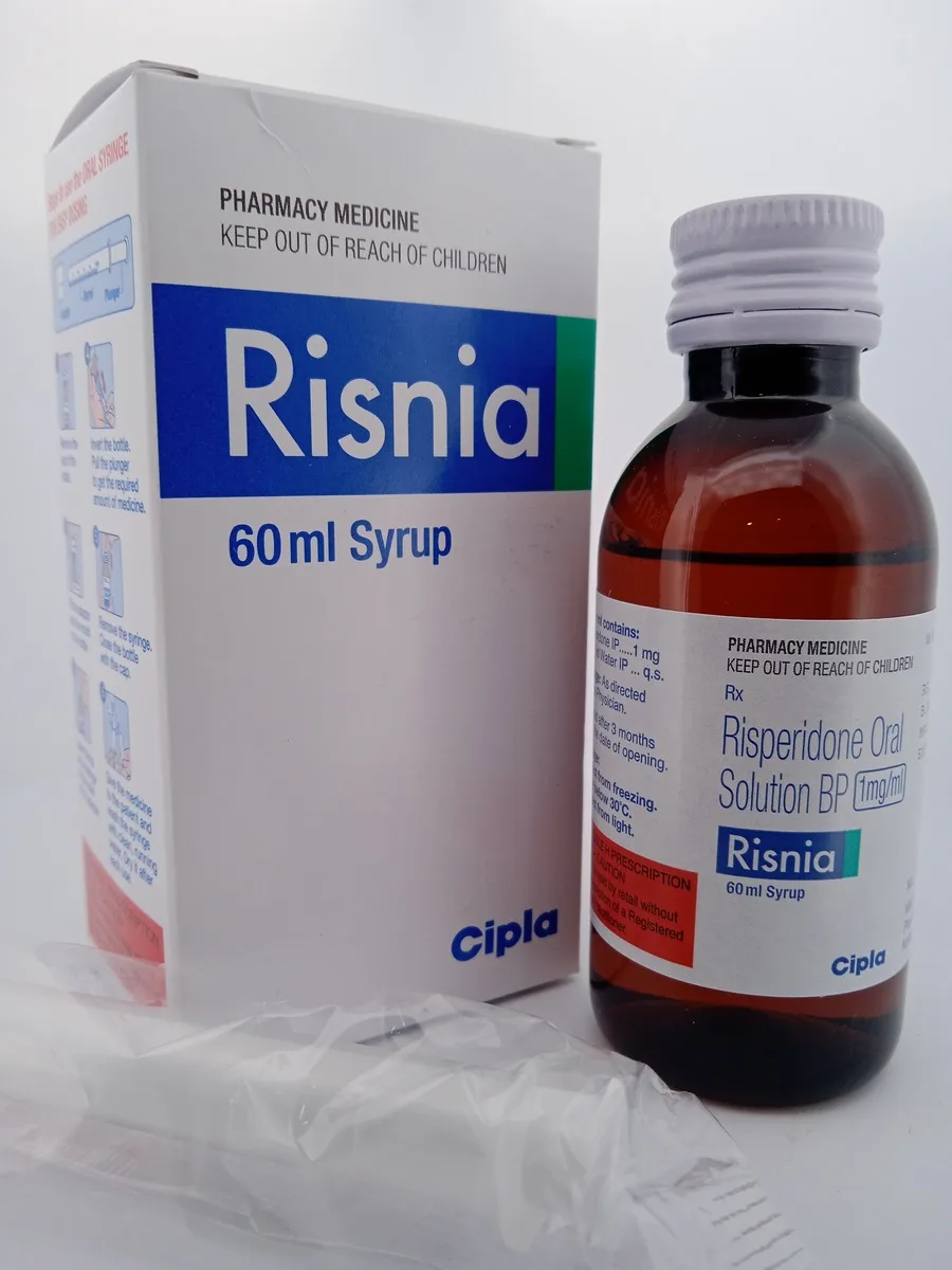 RISNIA SYRUP 1MG/1ML - 1 BOTTLE OF 60ML - Image 2