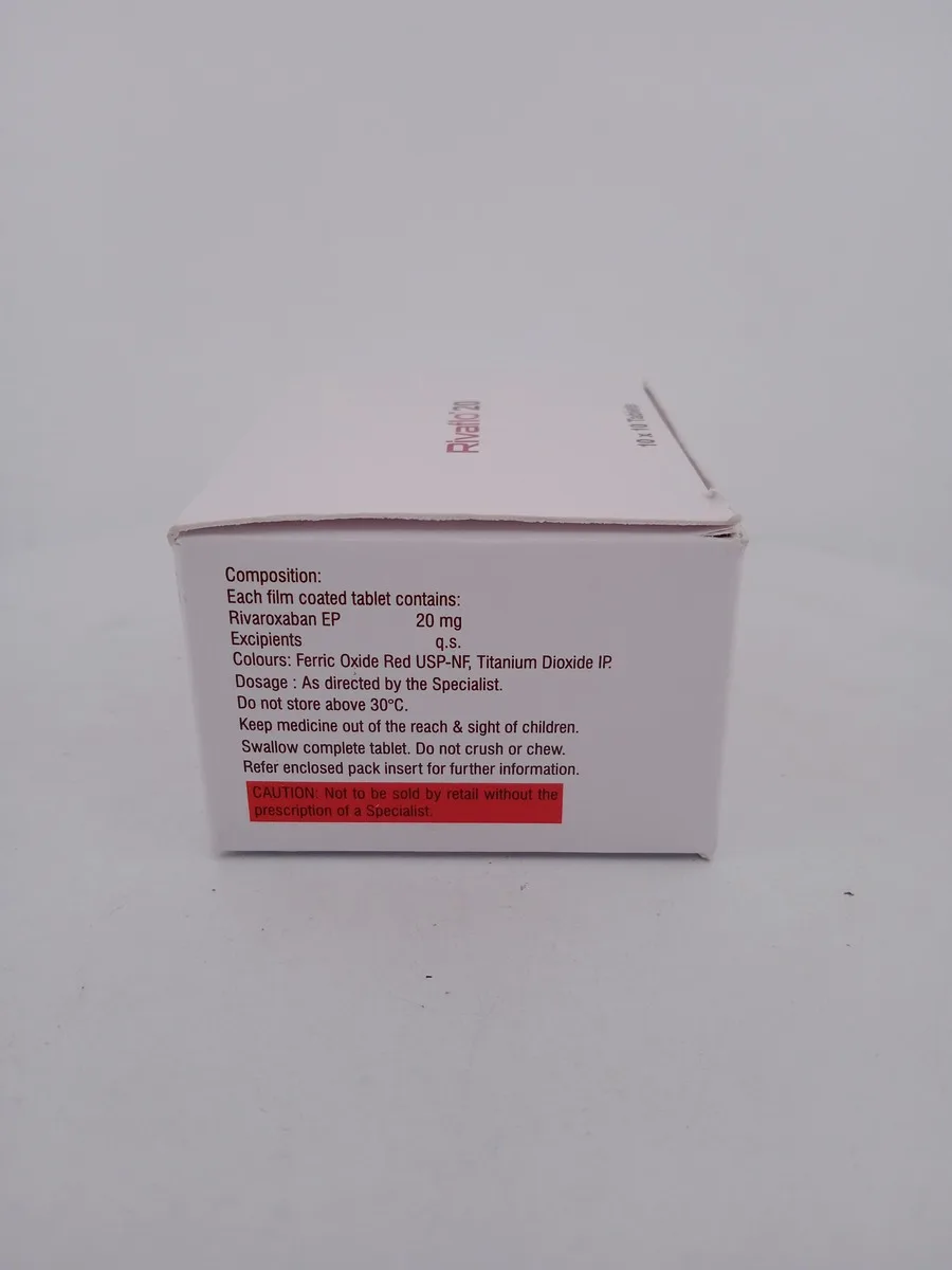 RIVAFLO 20 MG - 10 TABLETS - Image 4