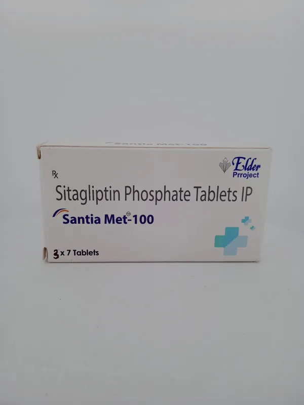 SANTIA MET 100 MG - 7 TABLETS