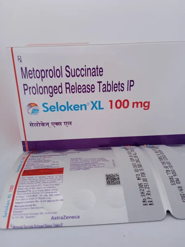 SELOKEN XL 100 MG - 15 TABLETS - Image 3