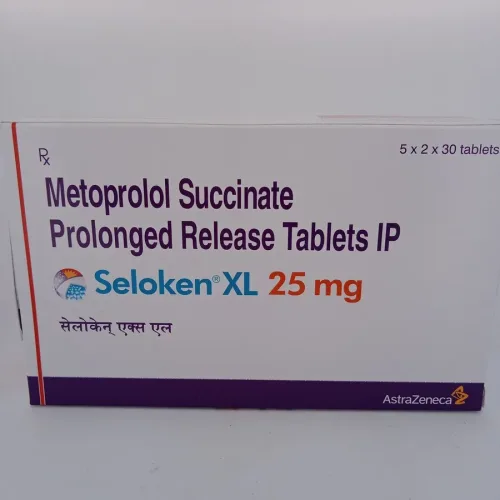 SELOKEN XL 25 MG - 30 TABLETS
