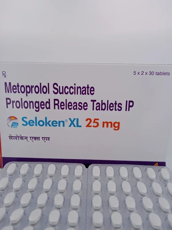 SELOKEN XL 25 MG - 30 TABLETS - Image 2